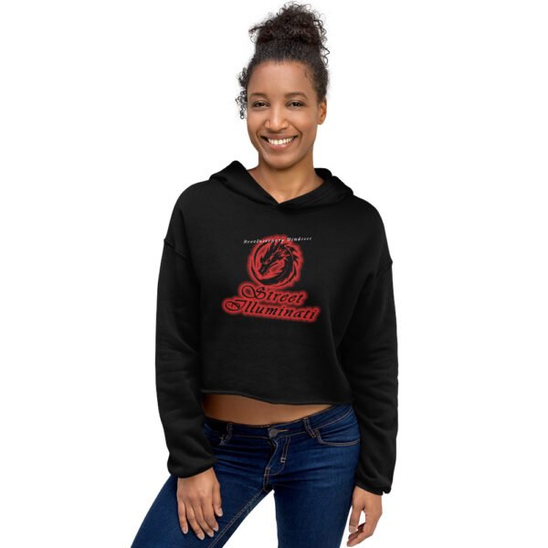 Women's Crop Hoodie - Image 5