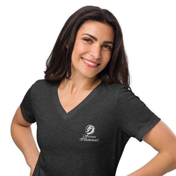 Women’s relaxed v-neck t-shirt - Image 6